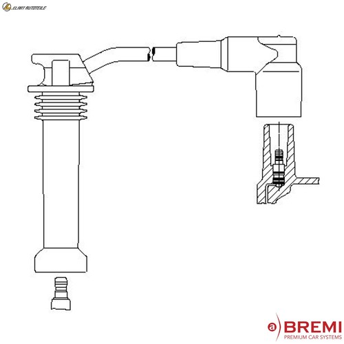 Ignition lead 8a19 - ignition, for