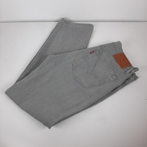 Mens levis grey 501 jeans - grey,