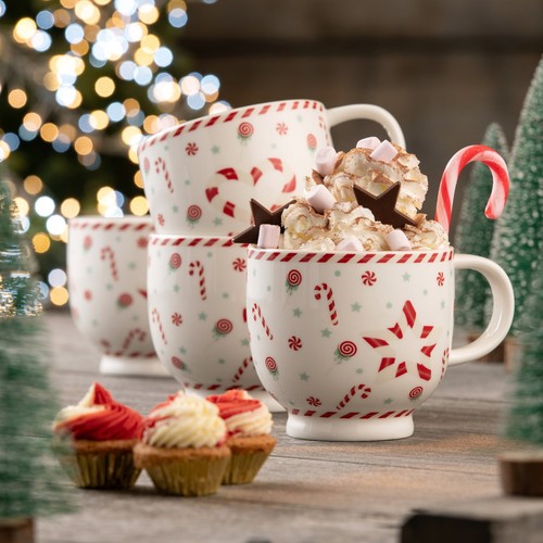 Belleek living peppermint set - belleek,