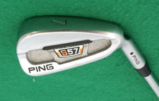 Ping S57 Black Dot 7 Iron Extra Stiff Rifle Steel Shaft Super Stroke Grip