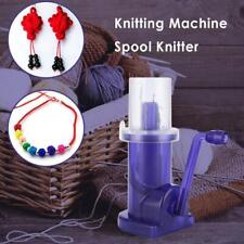 Plastic Knitting Machine Hand-operated Embellish-Knit Weave Tool Spool Knitter