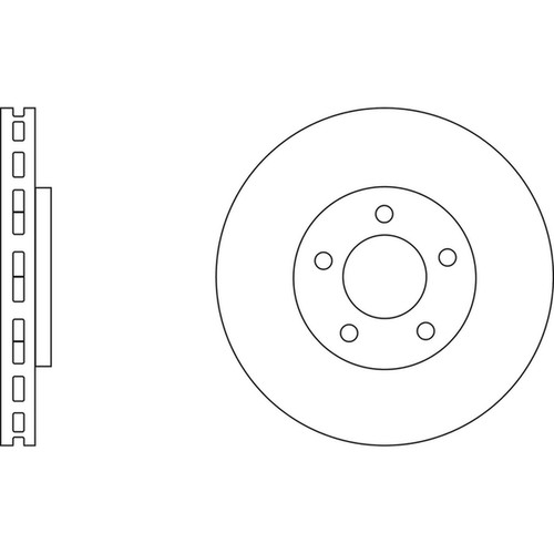 Brake discs vented for - brake,