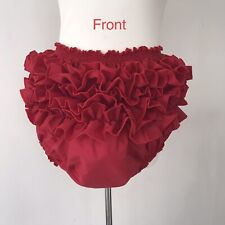 Adult Baby Sissy waterproof nappy diaper Cover red cosplay ddlg unisex abdl