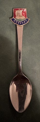Vintage enamel crested - vintage, enamel-crested