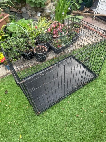 Large metal dog cage - large,