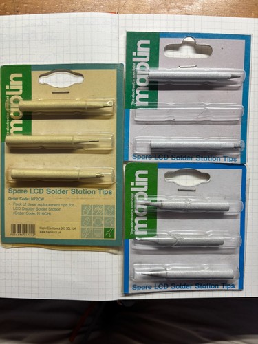 Replacement tips for maplin - tips,