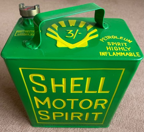 Restored shell petrol - restored,