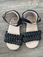 Monkey Feet Black Leather