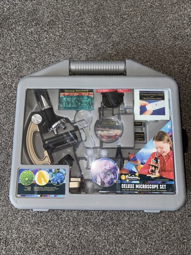 Child deluxe microscope - microscope, set