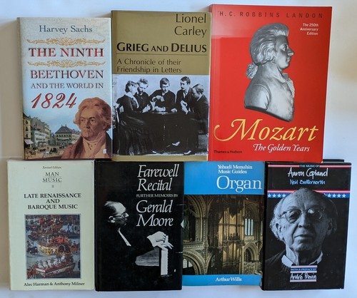 Classical music books - 7,