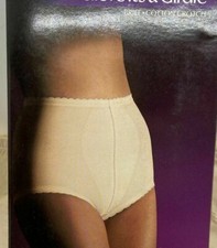 NEW! Playtex "I Cant Believe Its A Girdle" 2502 Brief Beige Size L Vintage Made