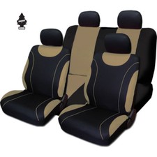 For VW New Black and Tan Cloth