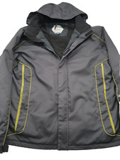 Parallel Bullet Ski Jacket Men's L Snowproof Coat Detachable Hood Fleece Lined