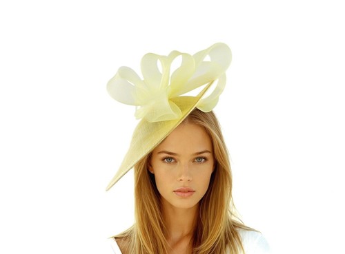 Lemon yellow saucer disc - lemon,