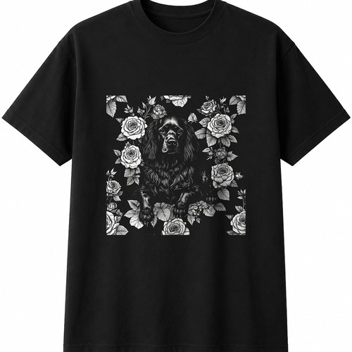 Graphic sprocker with - with, roses