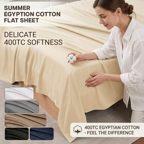 Egyptian cotton flat sheet - egyptian,