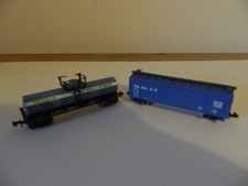 2 x N Gauge American type bogie freight wagons 