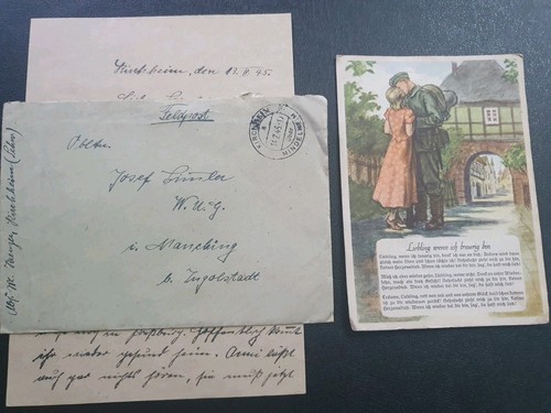 German ww2 wk2 soldiers letter - ww2,