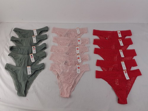 15pcs bundle underwear - bundle, red