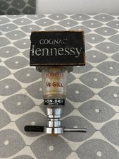 Vintage Bar Spirits Pub Optic Measure, Hennessy Cognac 1/6 Gill