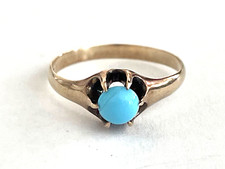Antique 10k Yellow Gold Round