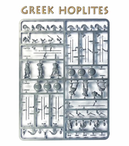 Greek hoplites sprue - greek,