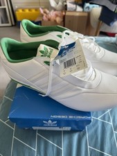 Pristine Adidas Porsche Design S Trainers - White/Green With Tags And Box UK 12