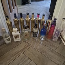 EMPTY alcohol bottles x15 