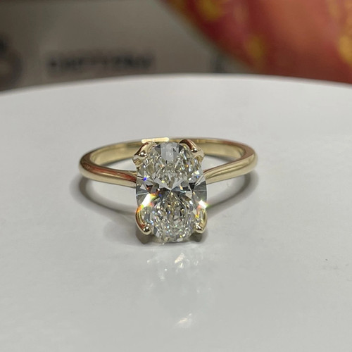 Carat oval diamond womens - 2,