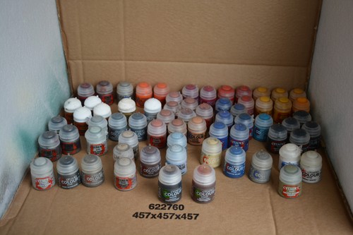 Large warhammer citadel paints - warhammer,