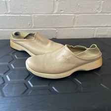 Ellesse Womens Slip On Leather Shoes Plimsoles Size UK 4 Comfort Tan Trainers