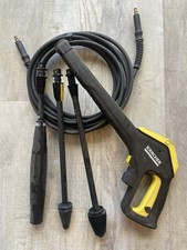 Spare Replacment Parts For Kärcher Pressure Washer inc Gun, Hose & 3 Attachments