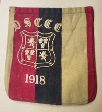 Rare 1918 WWI DEVON (SHIRE) COUNTY CRICKET CLUB Blazer pocket badge MUSEUM PIECE