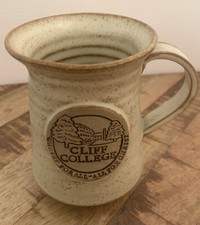 Cliff College England UK  mug Sutton Hull Mushroom Pottery