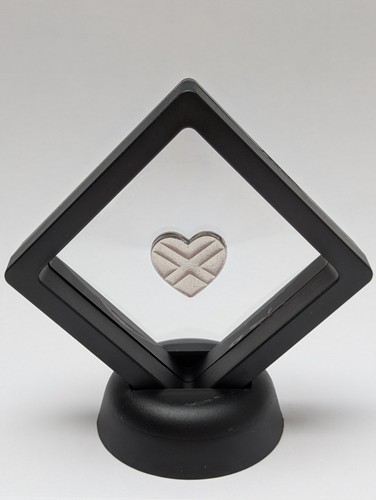 Sand cast solid pewter chunky - cast,