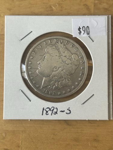 1892 morgan silver - morgan,