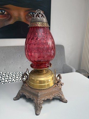 Superb huge antique - heater, oil