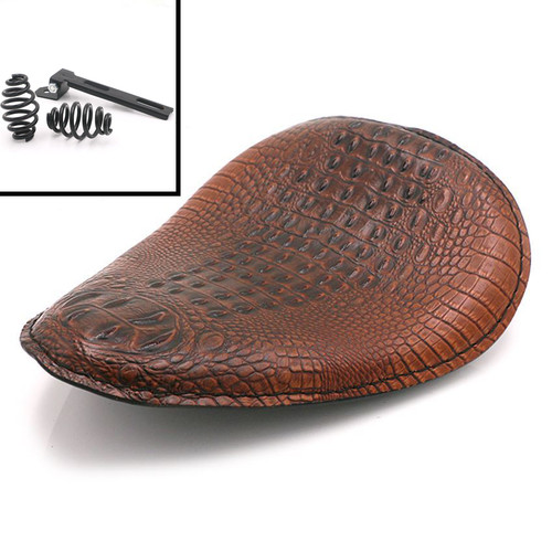 Brown alligator solo bobber - brown,