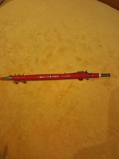 Vintage Faber-Castell 4600N Mechanical Pencil In Red Made In Germany with Leads