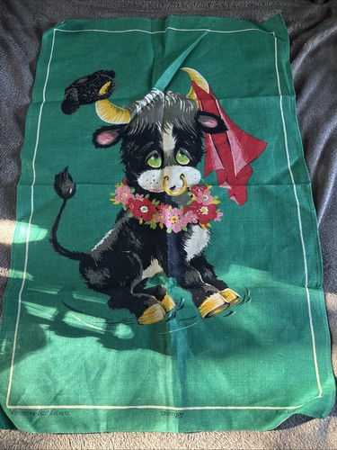 Spanish bull vintage 1970 - spanish,