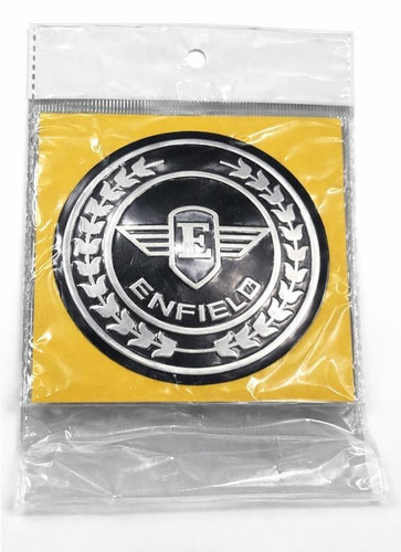 Chrome tank emblem - tank, badge