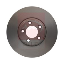 2x Brake Discs Pair Vented