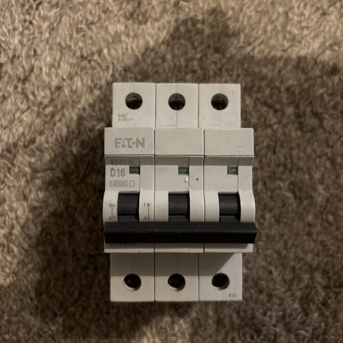 Mem mcb amp triple pole - mcb,