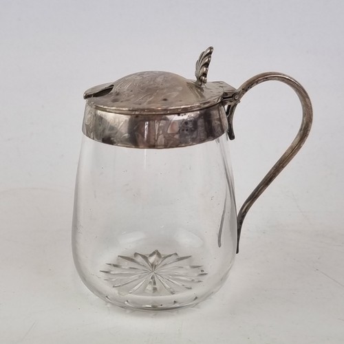 Antique silver and glass - antique,