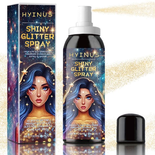 Body glitter spray - glitter,