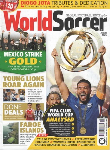World soccer magazine august - soccer,