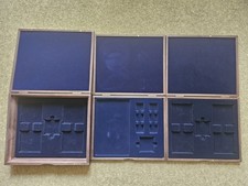 LOT OF 3 WOODEN COIN / ANTIQUE