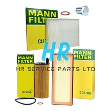MANN OIL AIR CABIN FILTERS