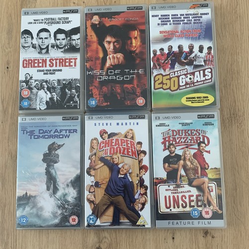 Psp umd video movies films - video,
