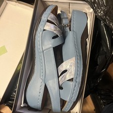 Ladies Pavers Blue Leather